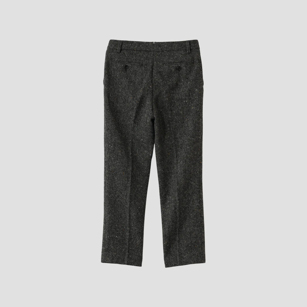 WOOL TWEED TROUSERS
