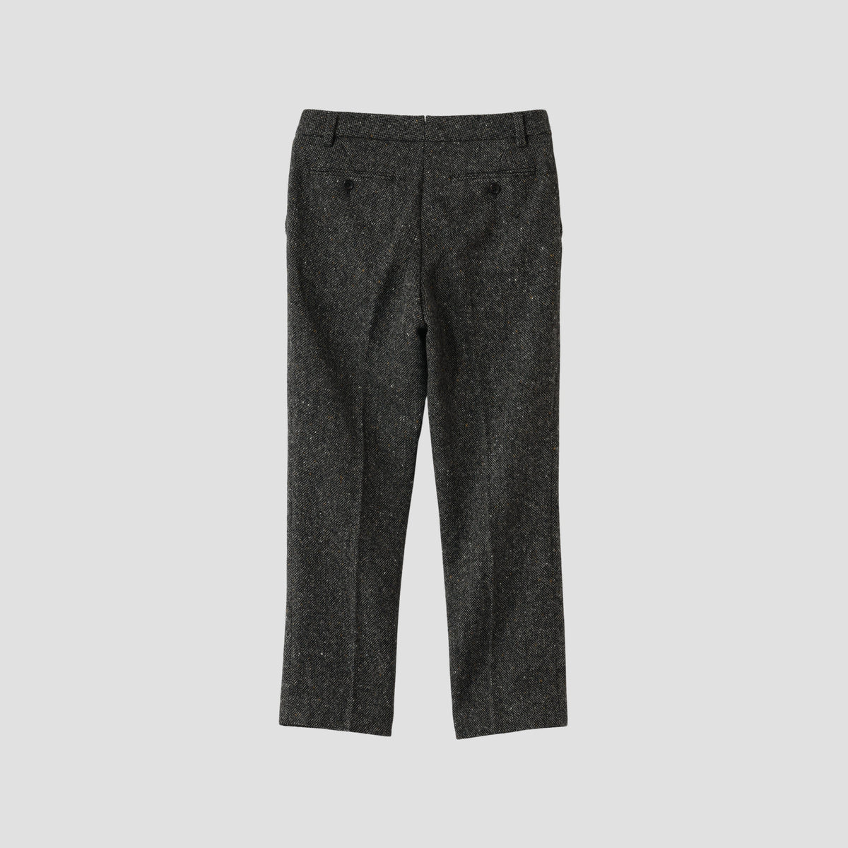 WOOL TWEED TROUSERS