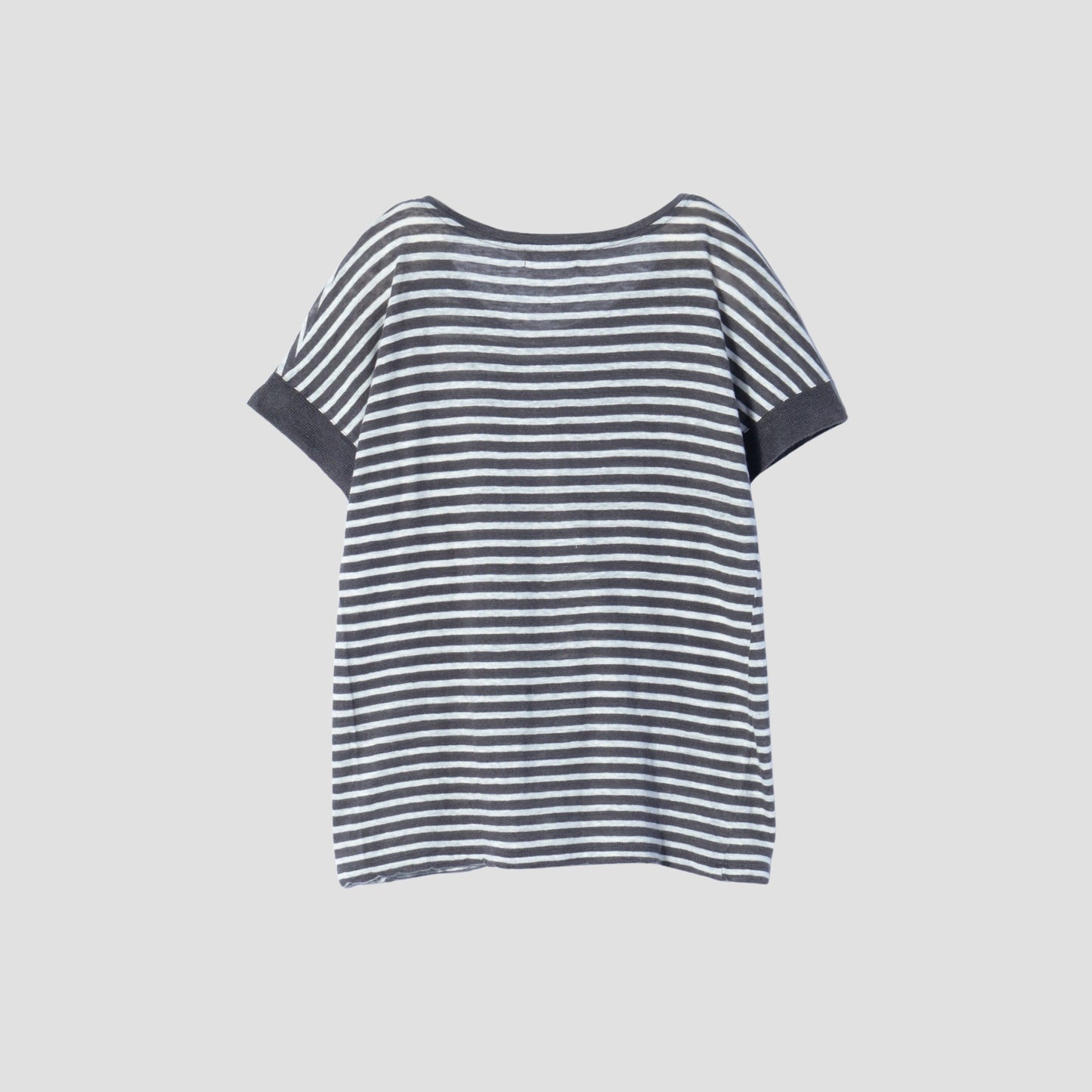 LINEN STRIPE JERSEY