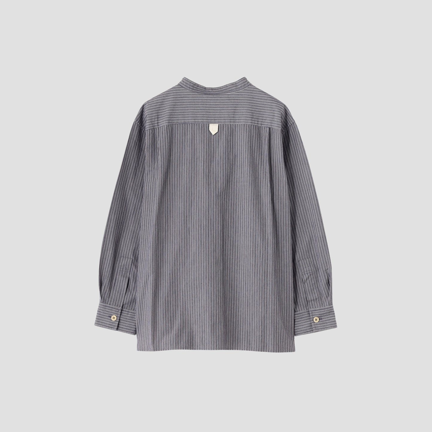 NATURAL SEERSUCKER STRIPE SHIRT