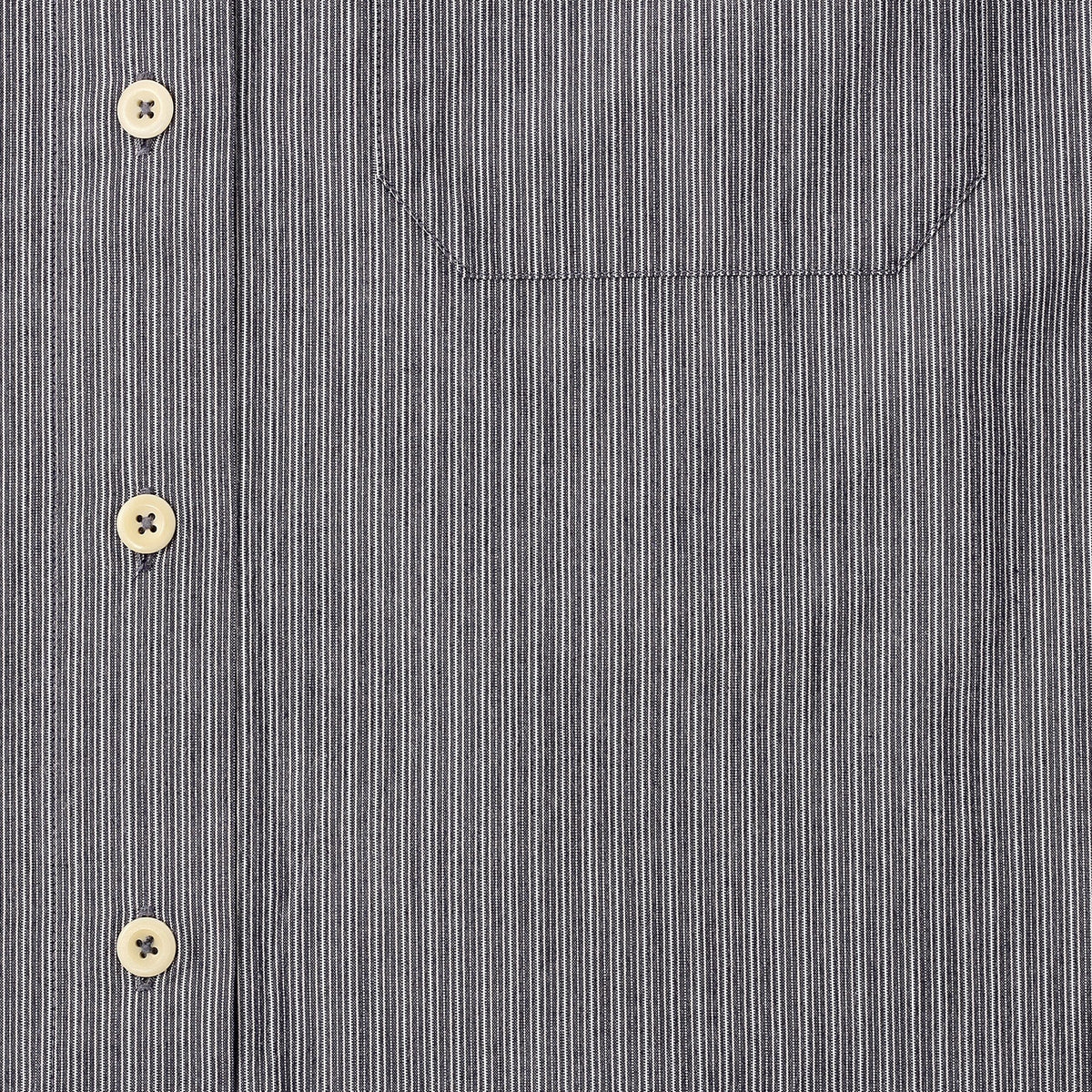 NATURAL SEERSUCKER STRIPE SHIRT