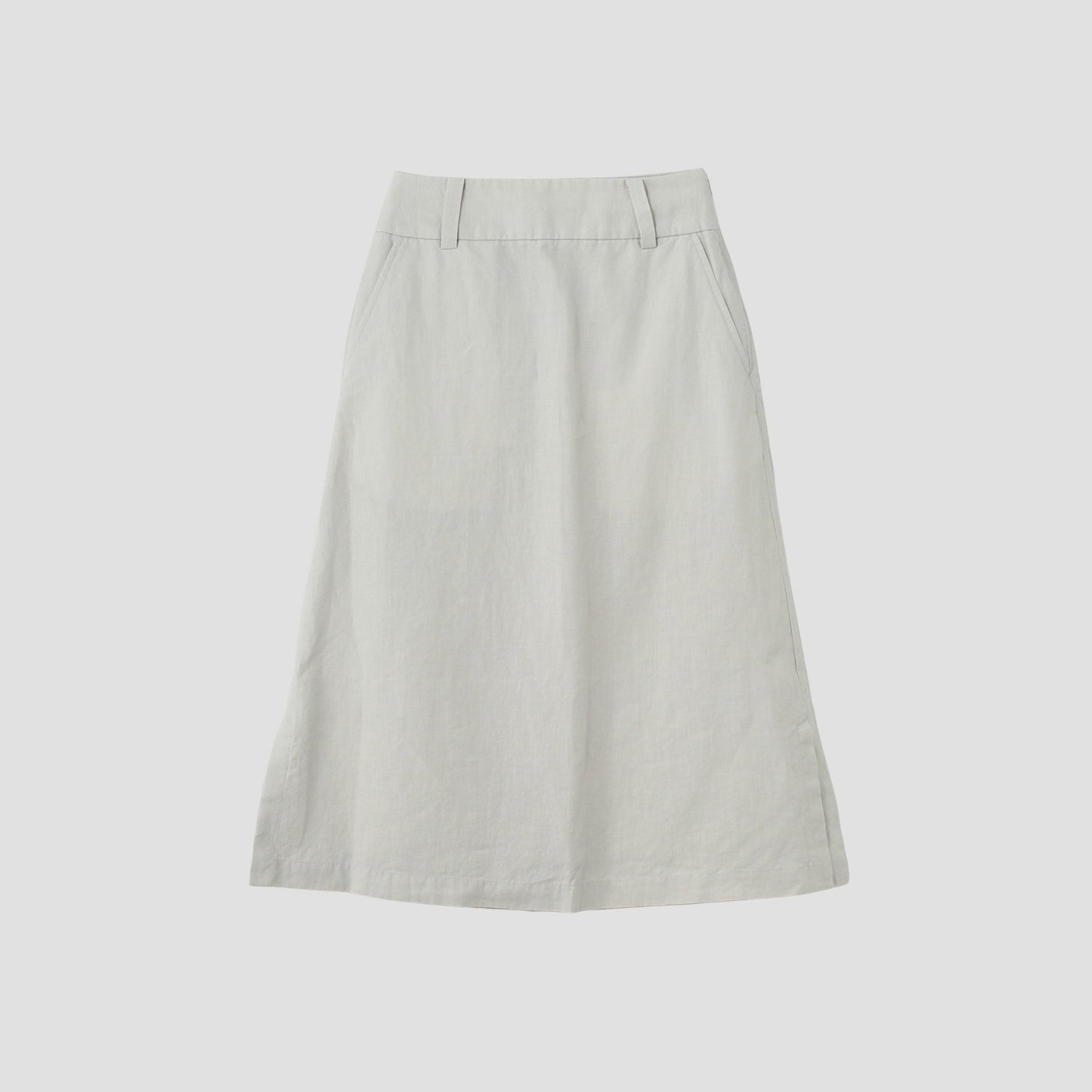 HIGH DENSE LINEN SKIRT