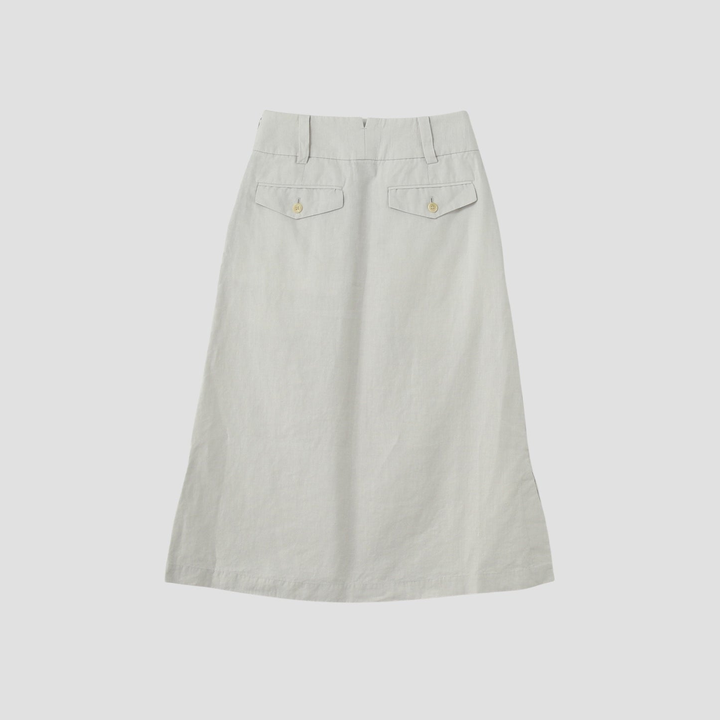 HIGH DENSE LINEN SKIRT