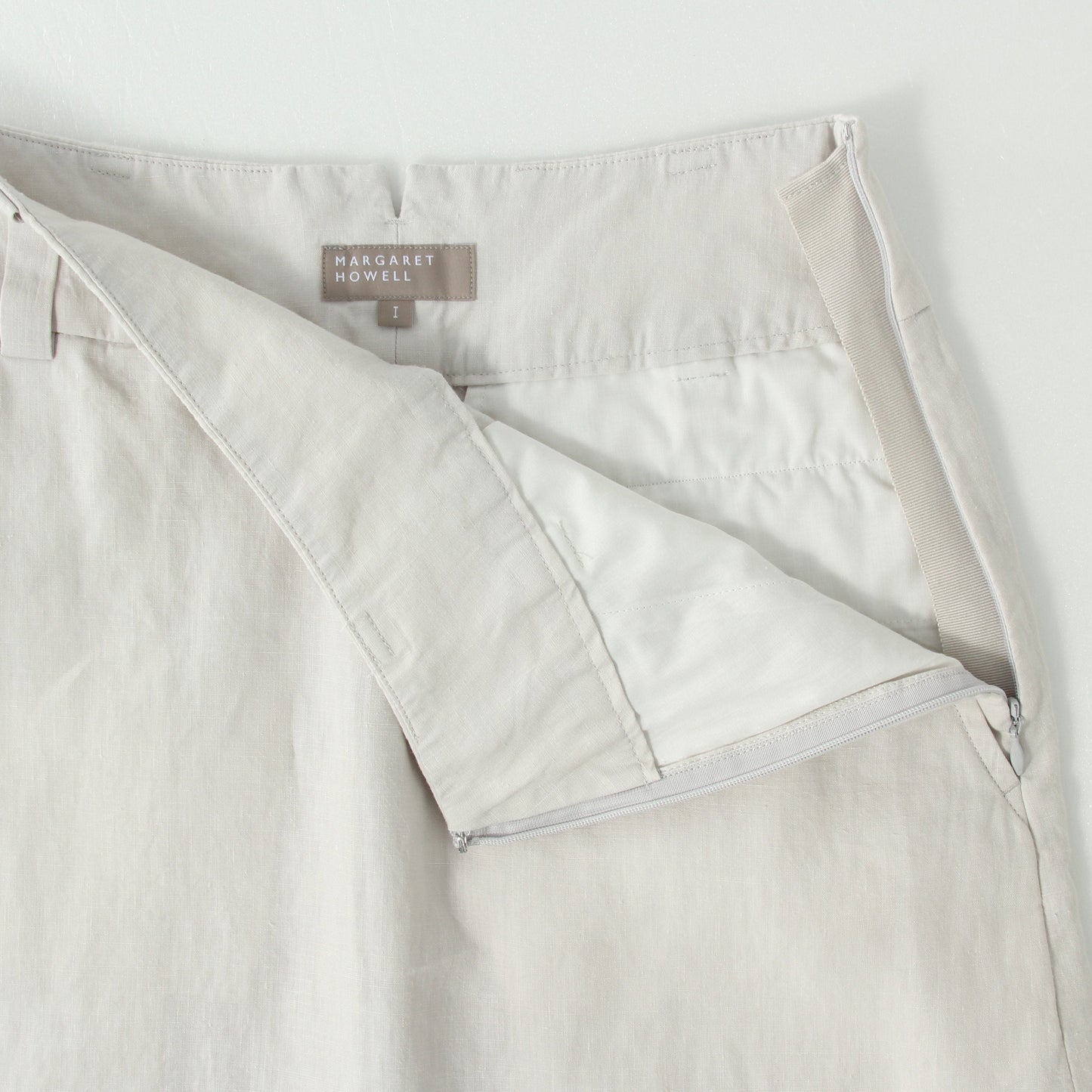 HIGH DENSE LINEN SKIRT