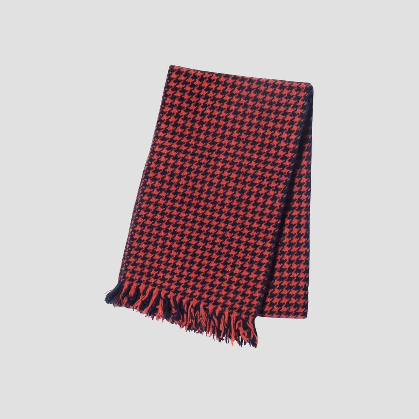 CHUNKY DOGTOOTH SCARF