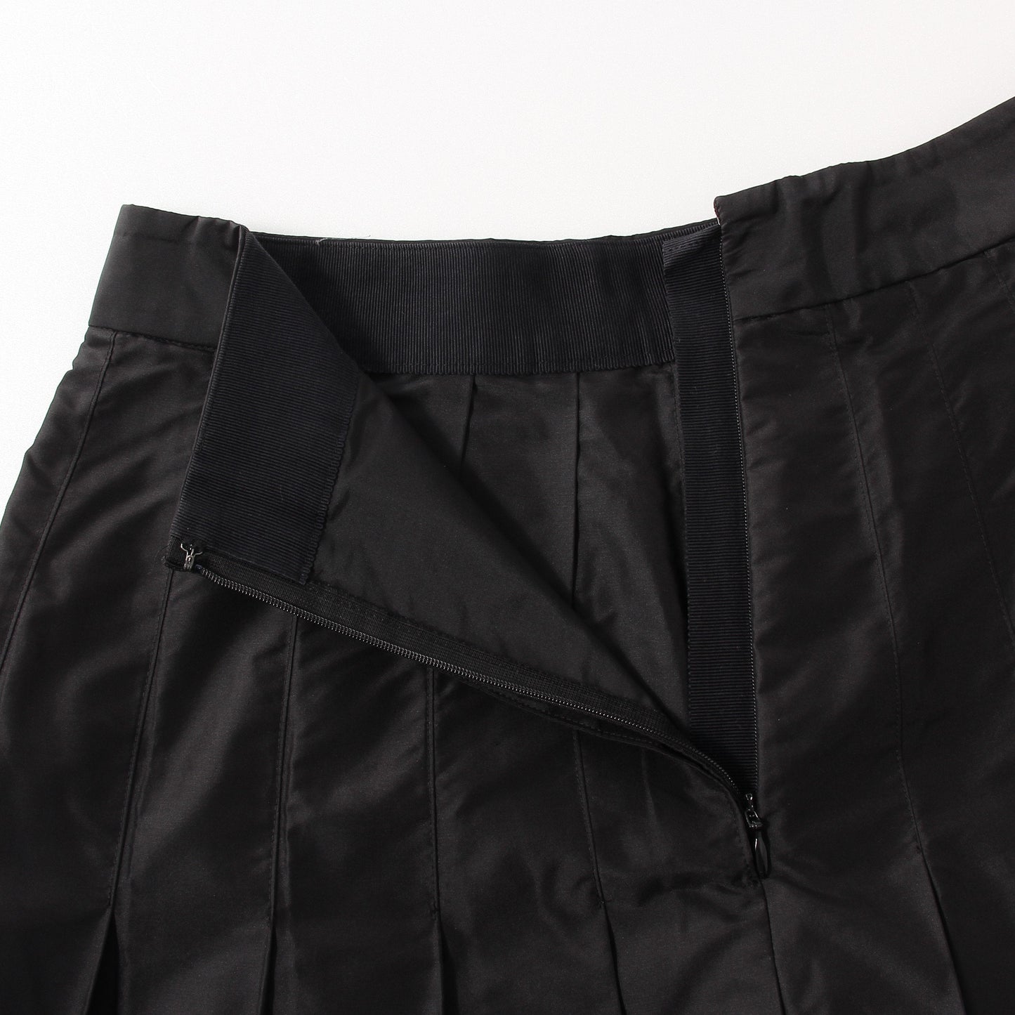 SILK POLYESTER SKIRT