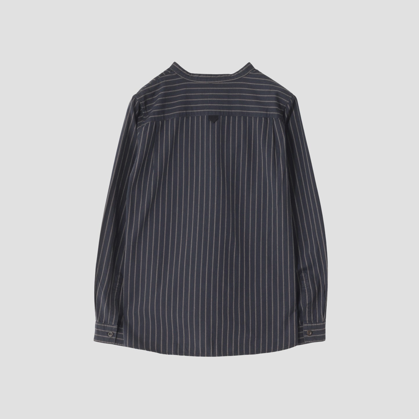 COTTON WOOL STRIPE SHIRT