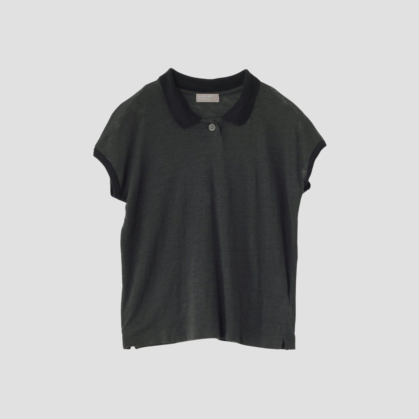 FINE LINEN JERSEY POLO