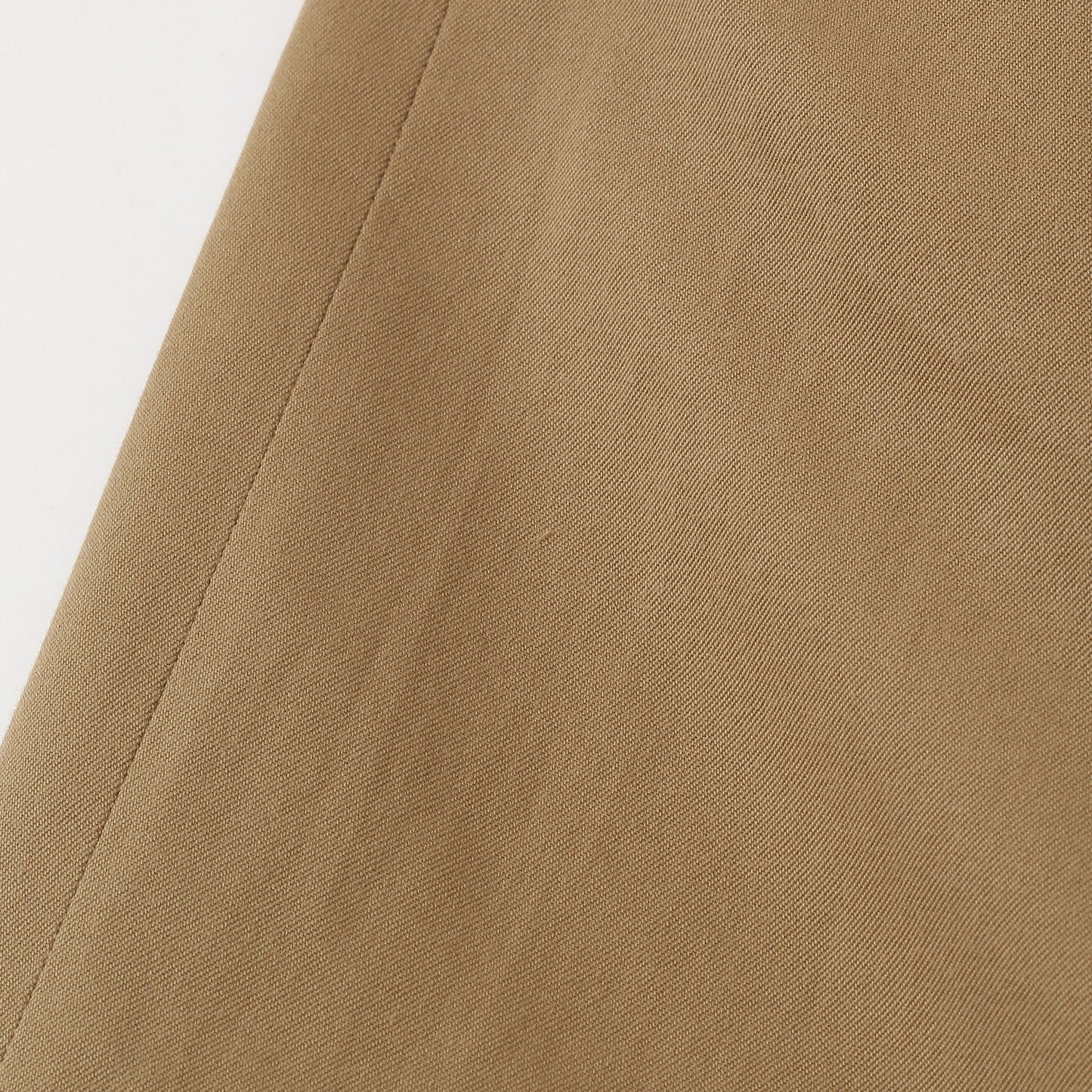 HIGH DENSE LINEN TWILL TROUSERS