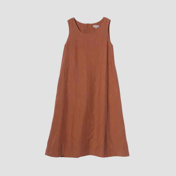 DENSE FINE LINEN DRESS