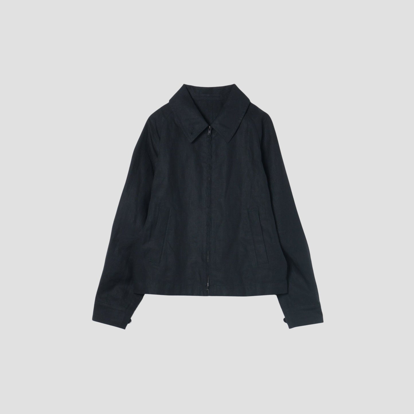 DENSE LINEN BLOUSON