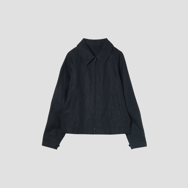 DENSE LINEN BLOUSON