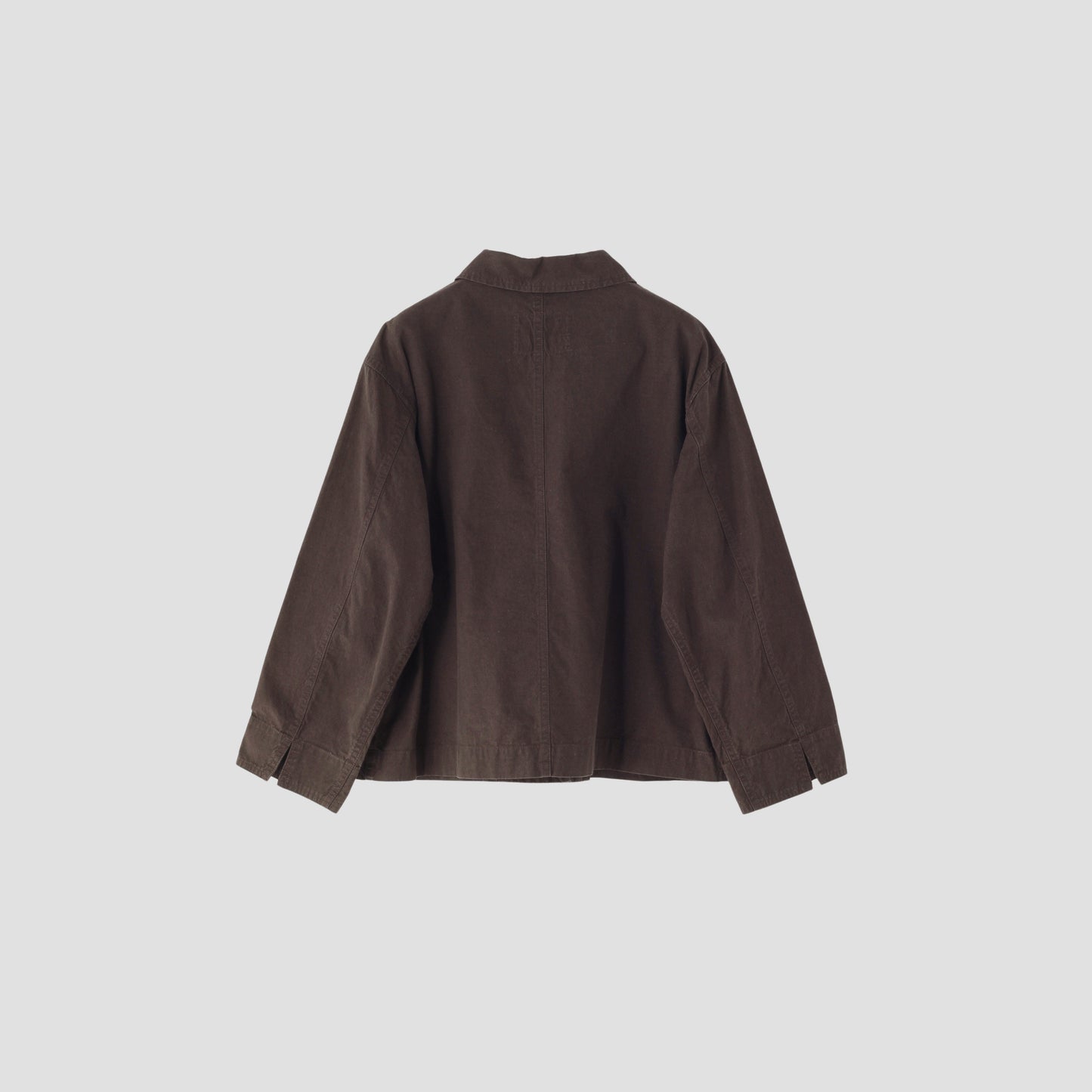 OVERDYE MELANGE COTTON LINEN BLOUSON