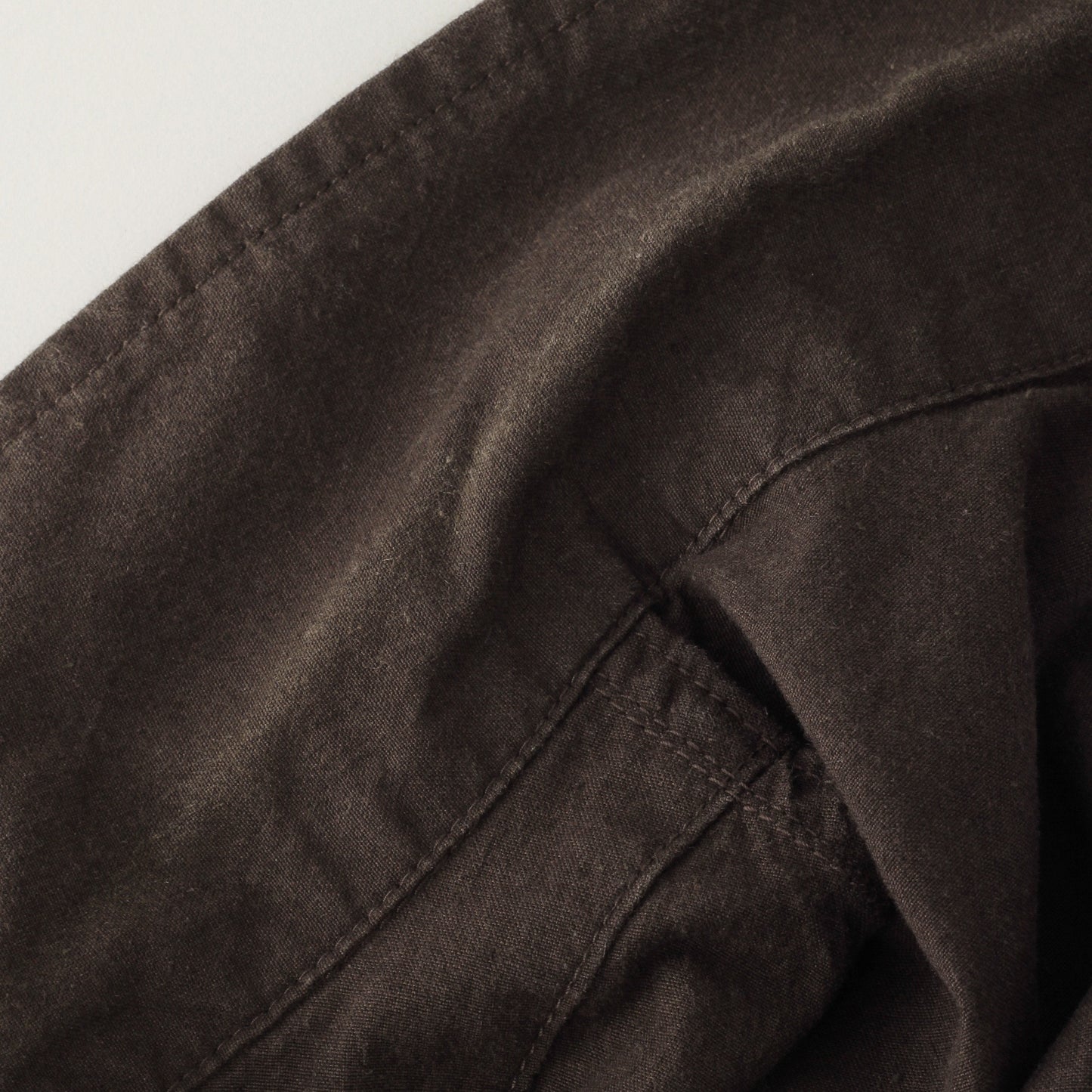 OVERDYE MELANGE COTTON LINEN BLOUSON