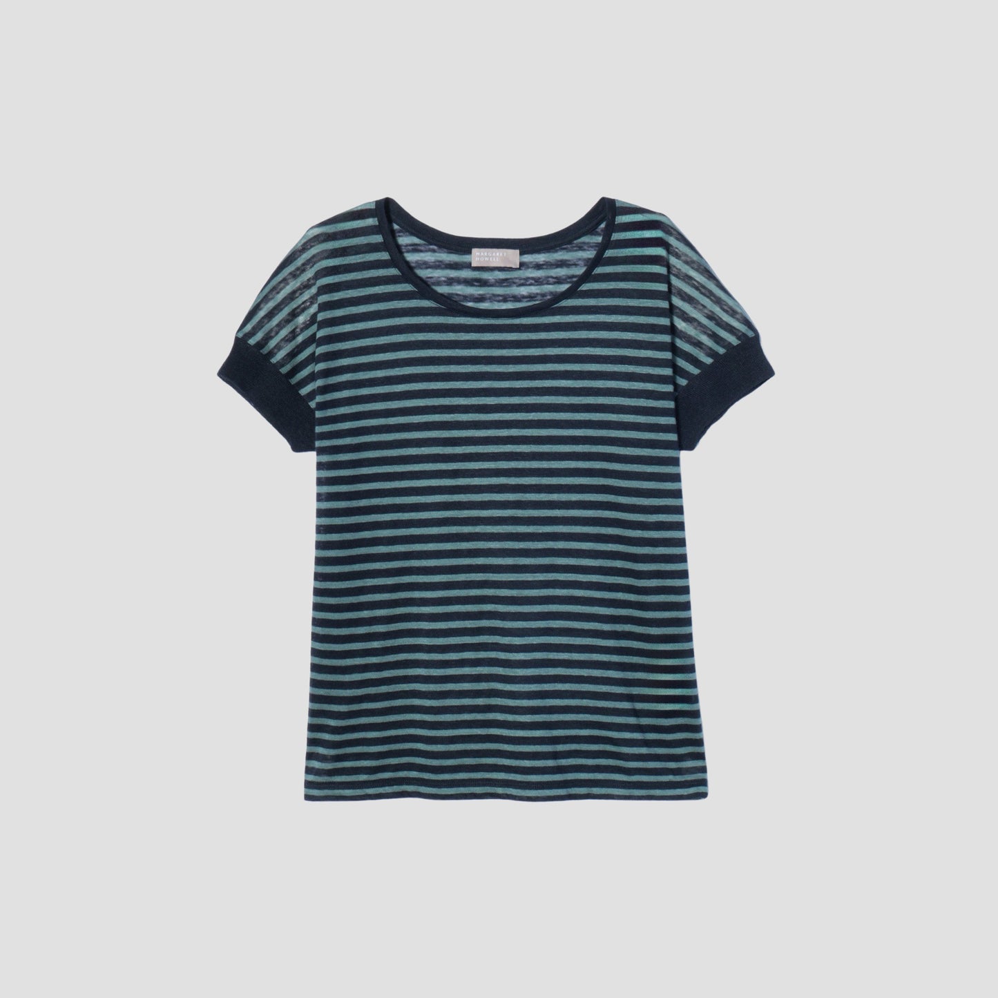LINEN STRIPE JERSEY