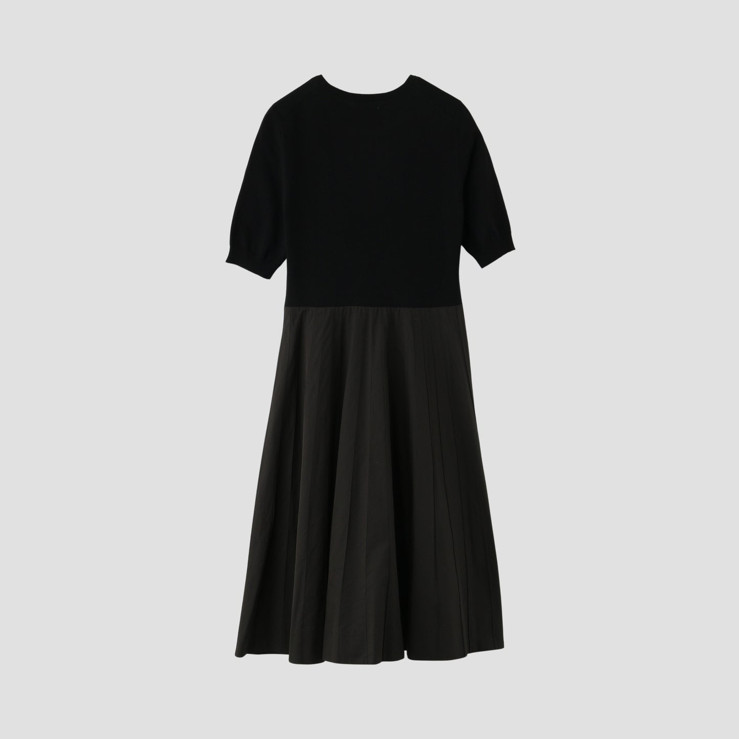 COTTON SILK POPLIN DRESS