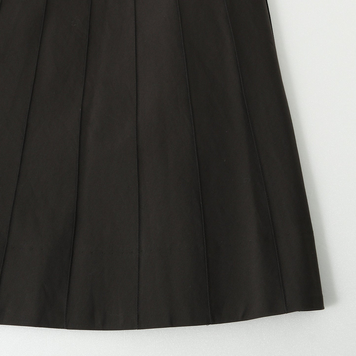 COTTON SILK POPLIN DRESS