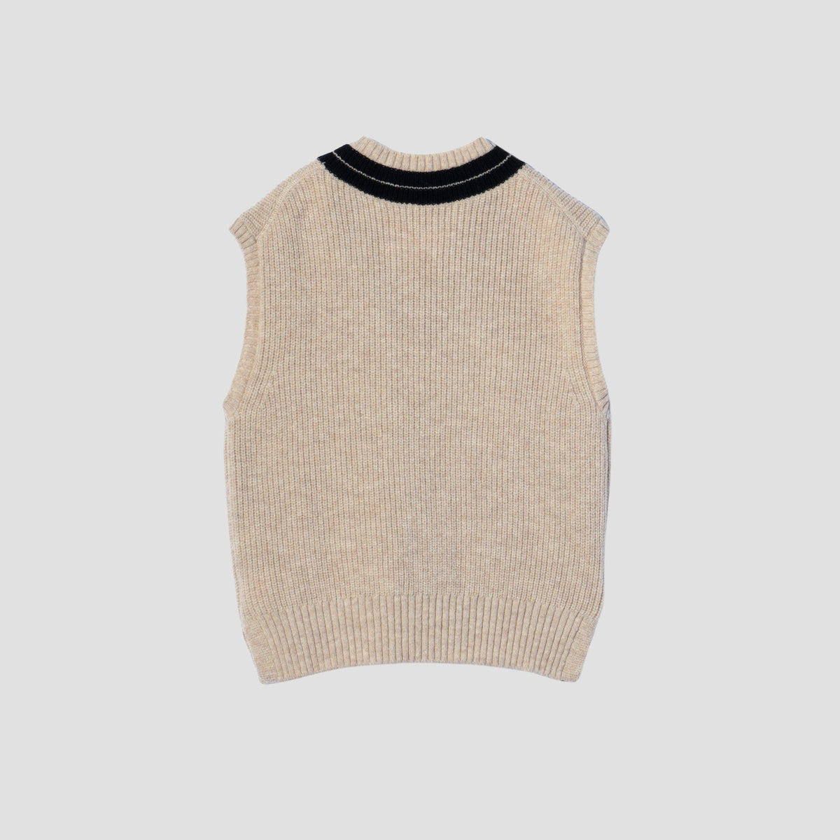 TOUGH WOOL RIB KNIT