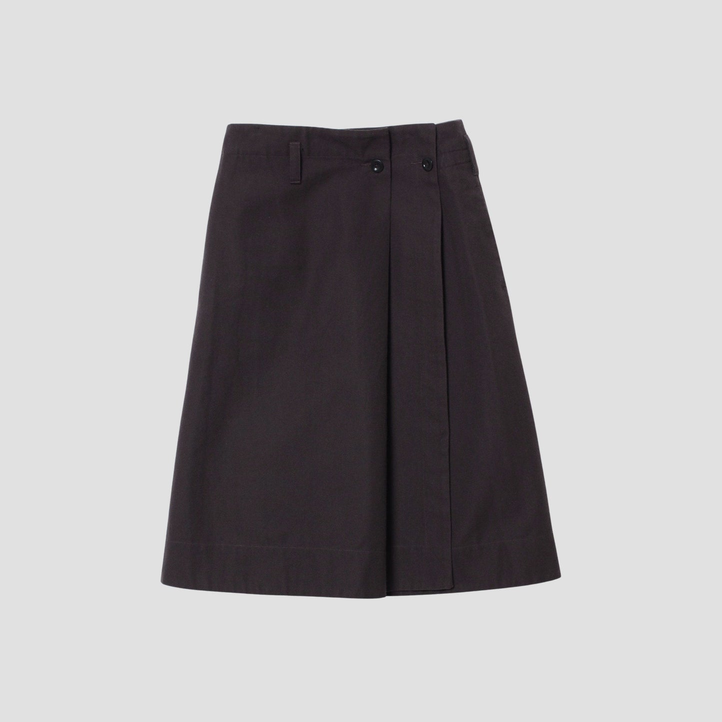 COTTON WOOL DRILL SKIRT