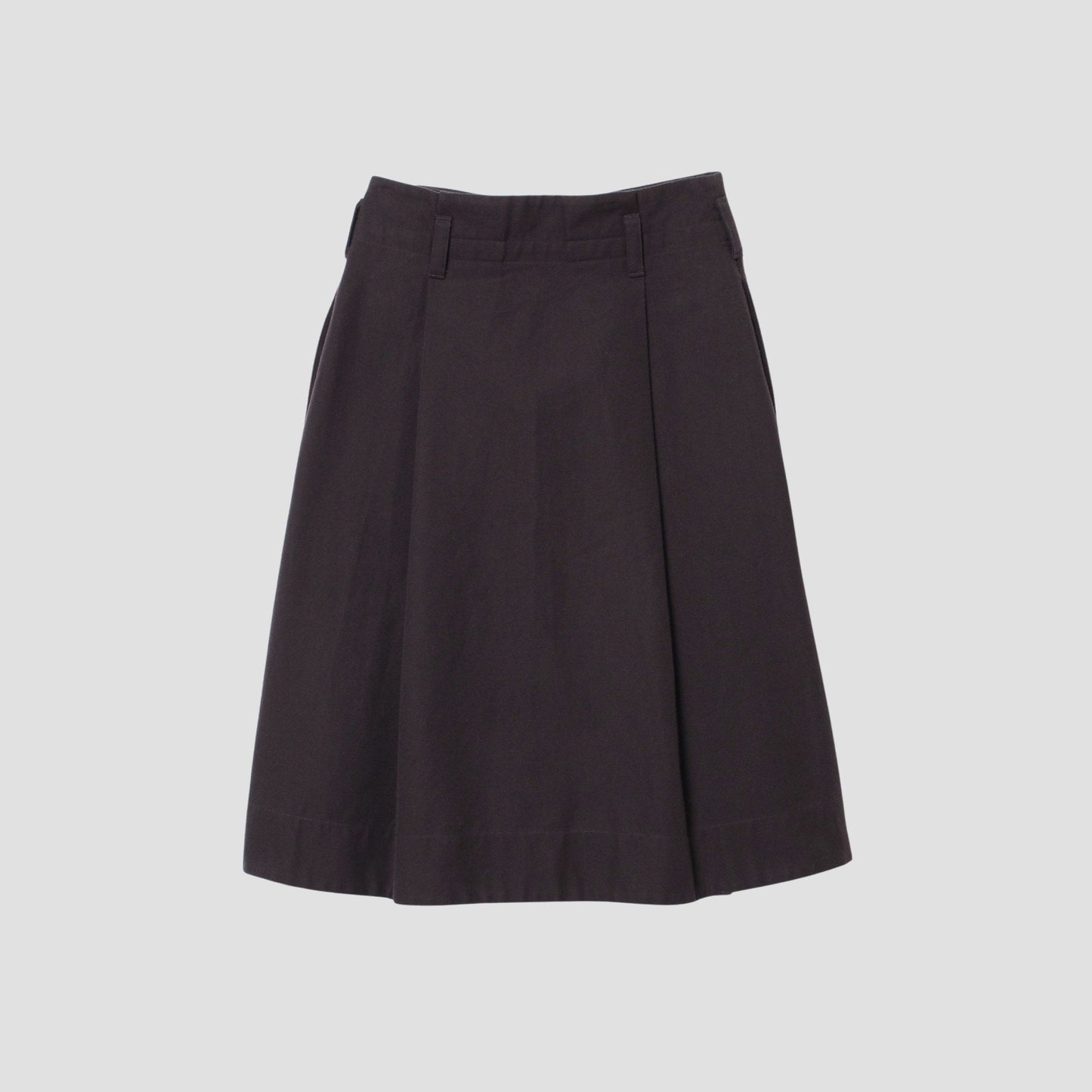 COTTON WOOL DRILL SKIRT