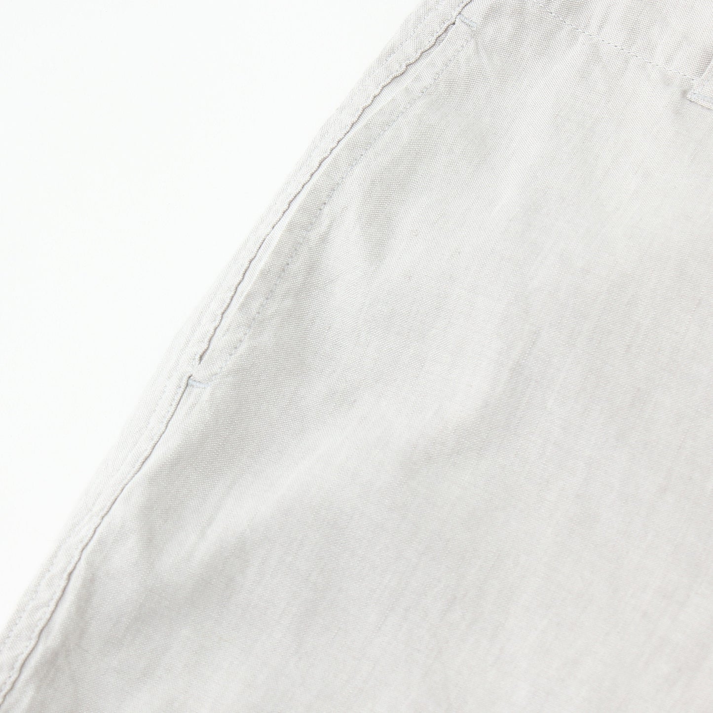 LINEN COTTON CANVAS TROUSERS