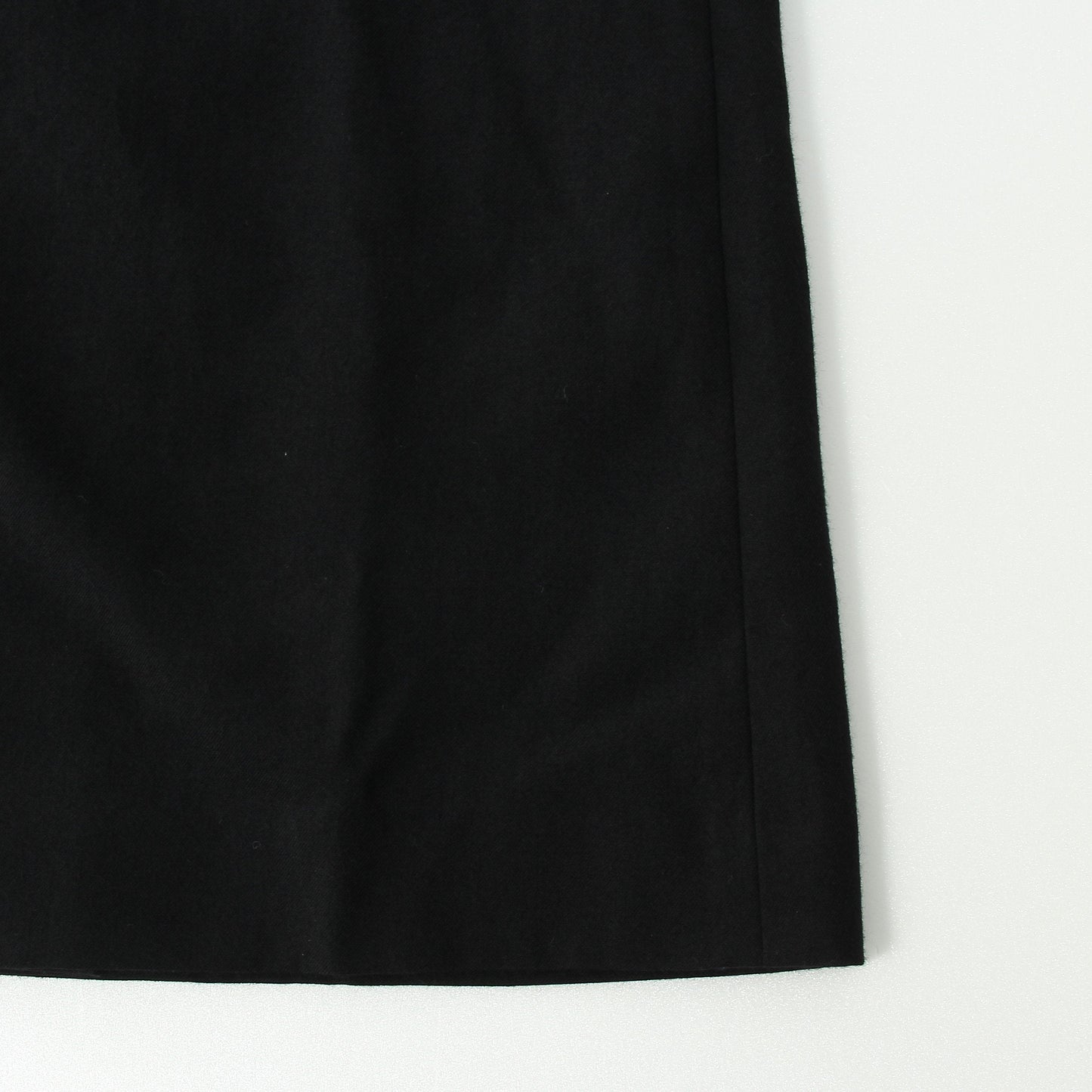 MILLED WOOL TWILL DRESS