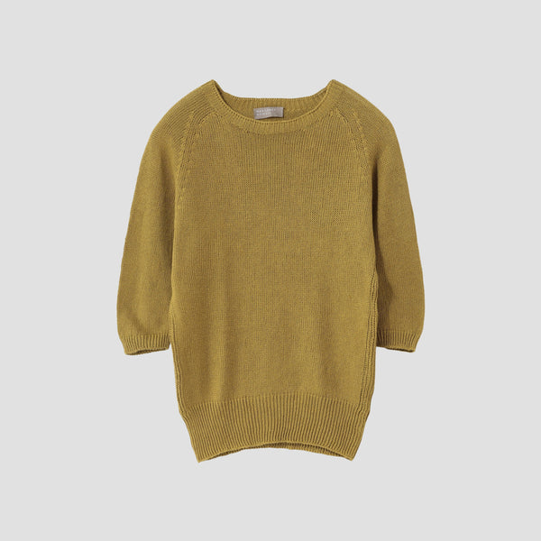 LINEN COTTON JUMPER KNIT