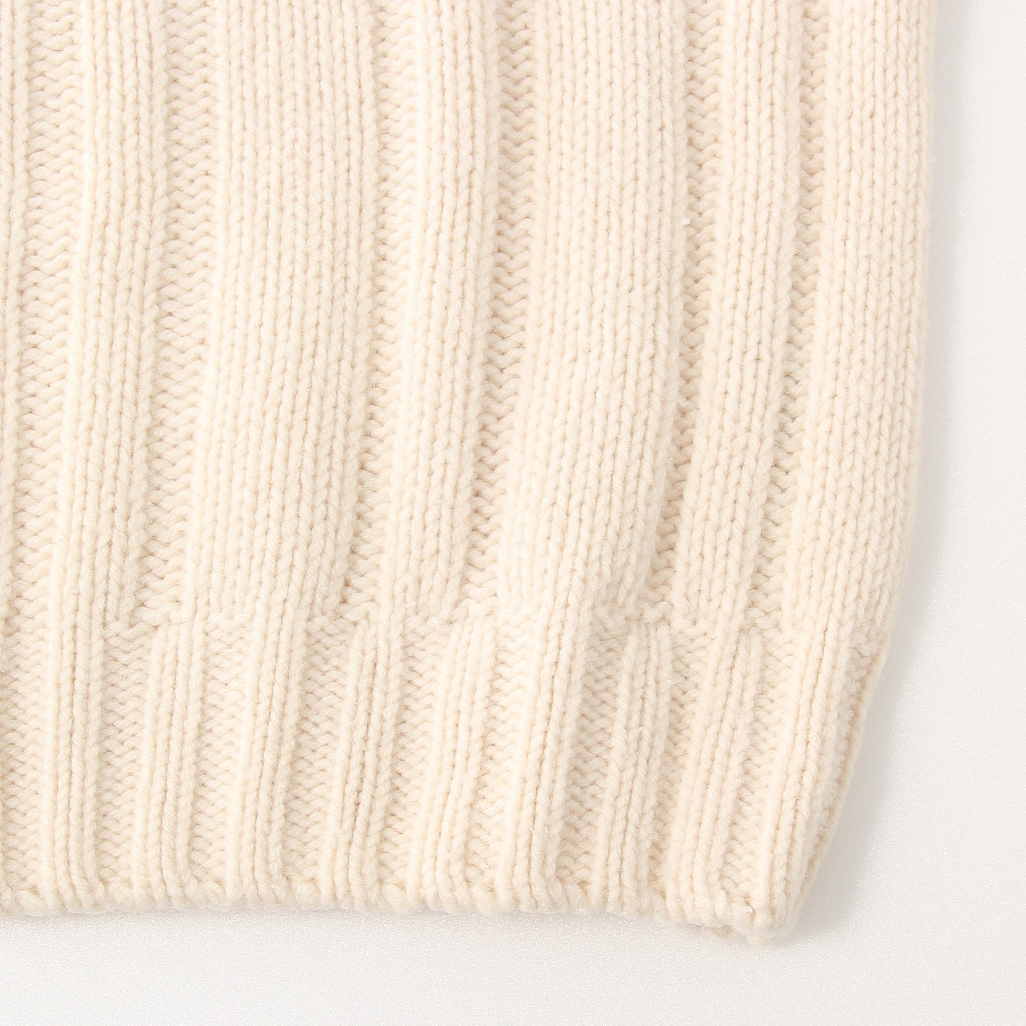 HICK NECK RIBBED JUMPER KNIT