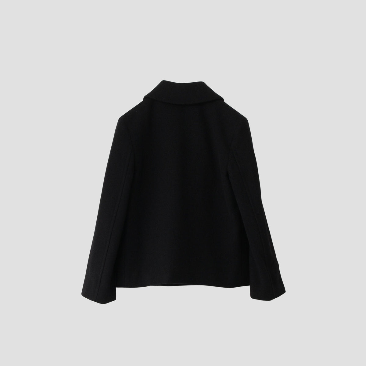SHETLAND LINEN WOOL COAT