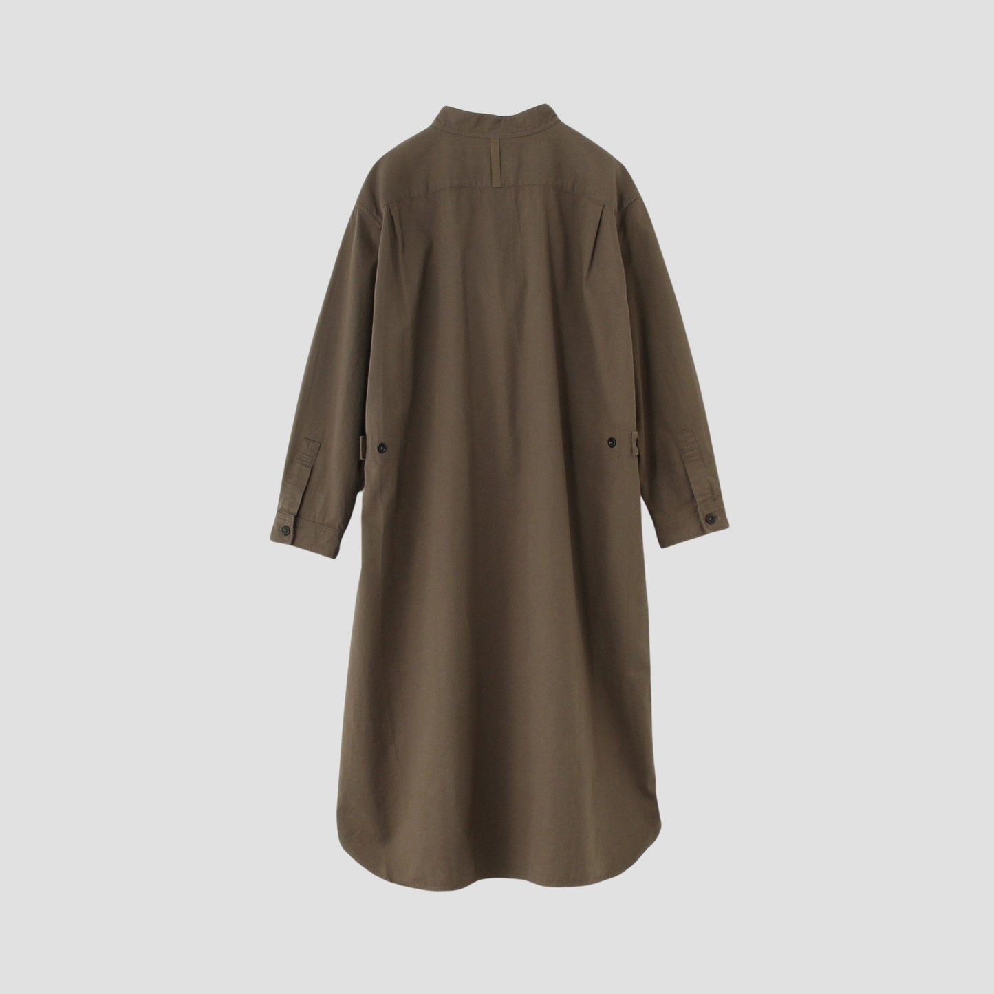 BRUSHED DRY COTTON TWILL DRESS