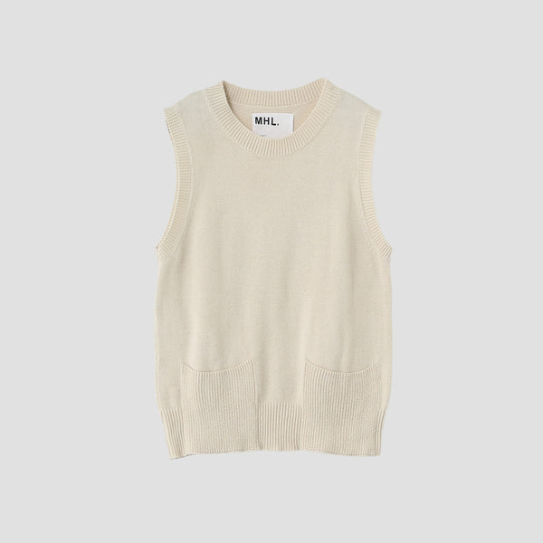 FADED COTTON KNIT