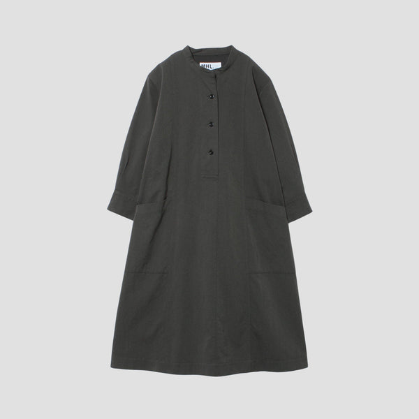 COTTON WOOL TWILL DRESS