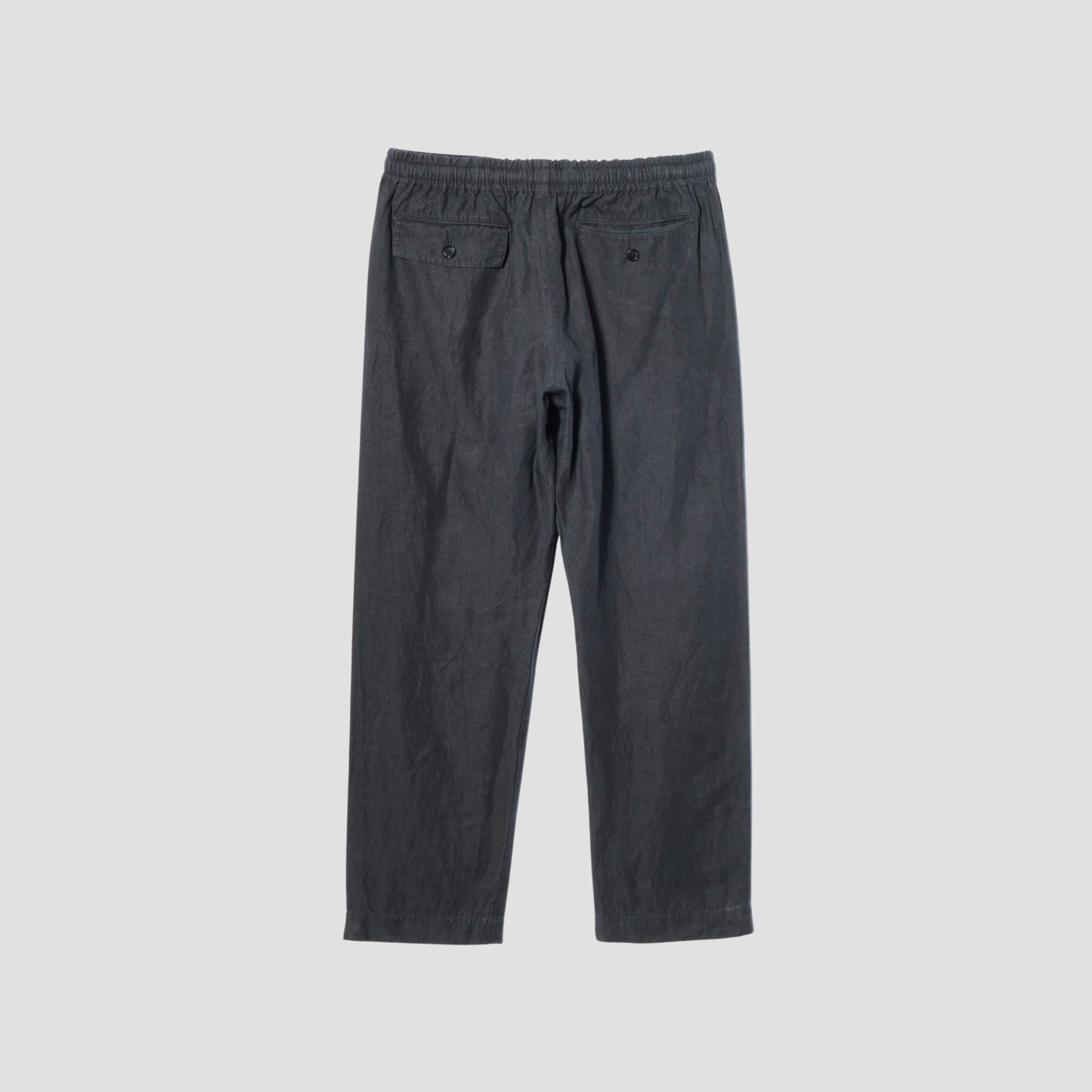 HIGHDENSE PLAINWEAVE LINEN TROUSERS