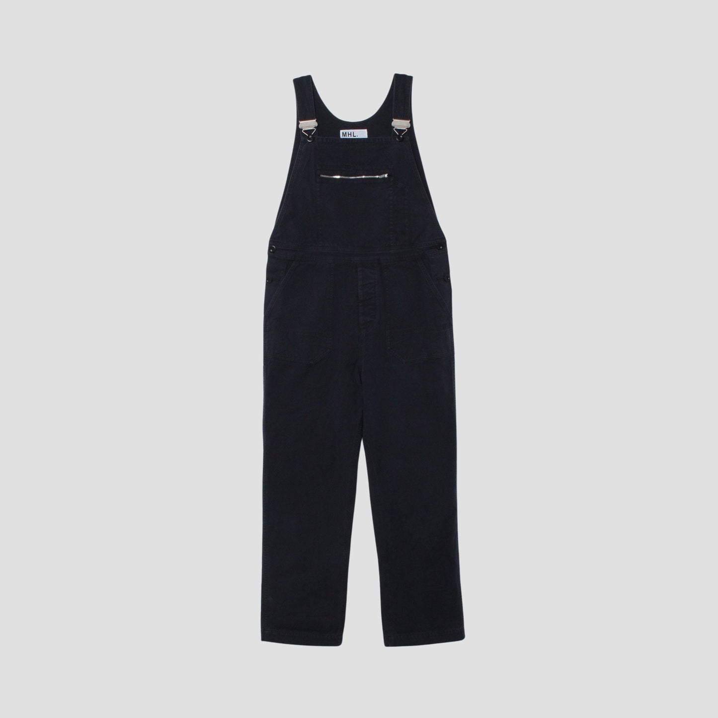 FADED COTTON TWILL TROUSERS