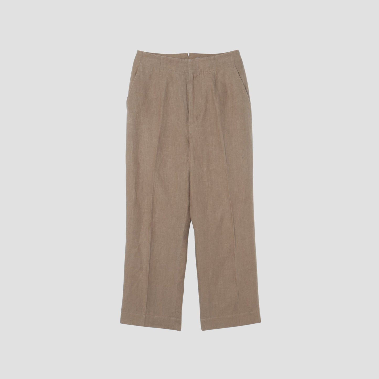 PLAIN LINEN TROUSERS