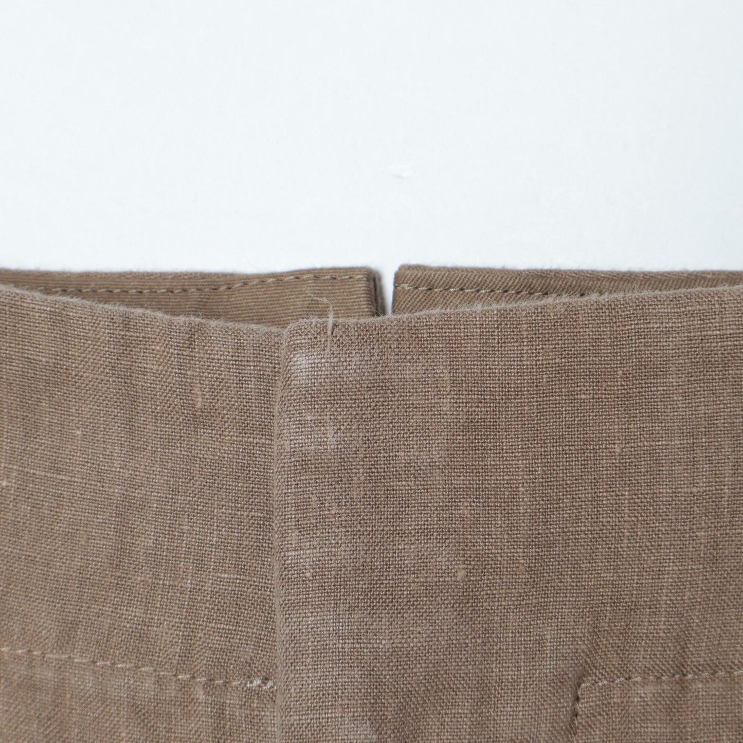 PLAIN LINEN TROUSERS