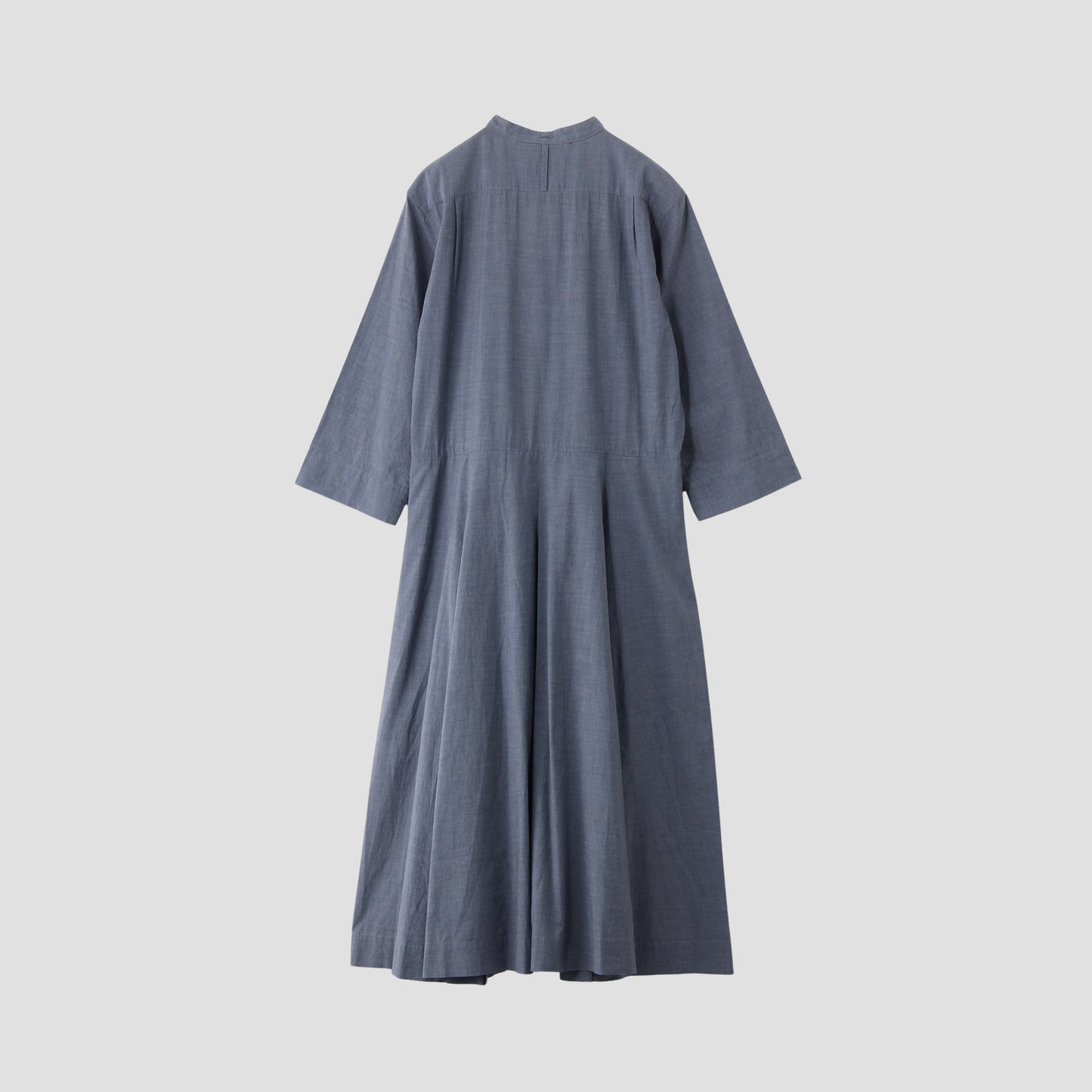 FINE COTTON CHAMBRAY DRESS
