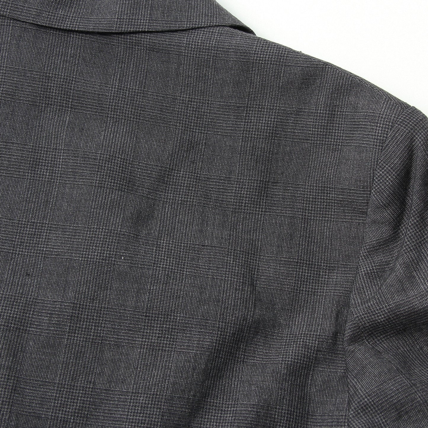 PRINCE OF WALES CHECK WOOL LINEN JACKET