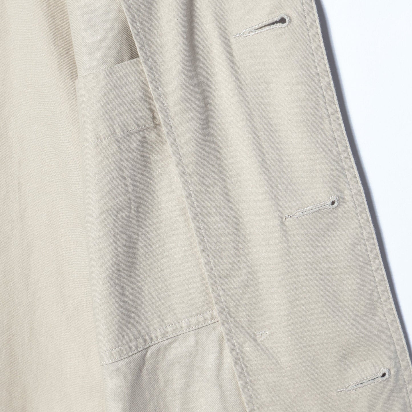 ORGANIC LIGHT COTTON TWILL JACKET