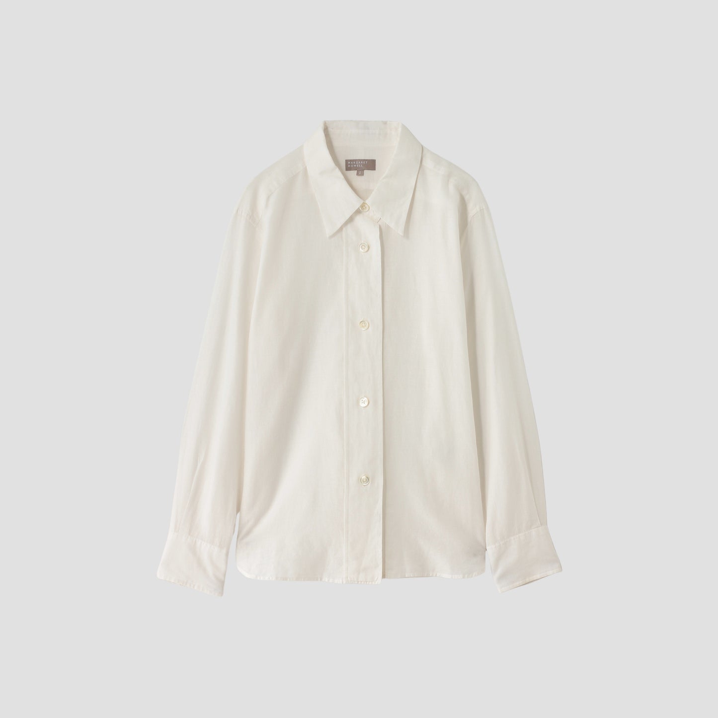 SHEER COTTON SILK SHIRT