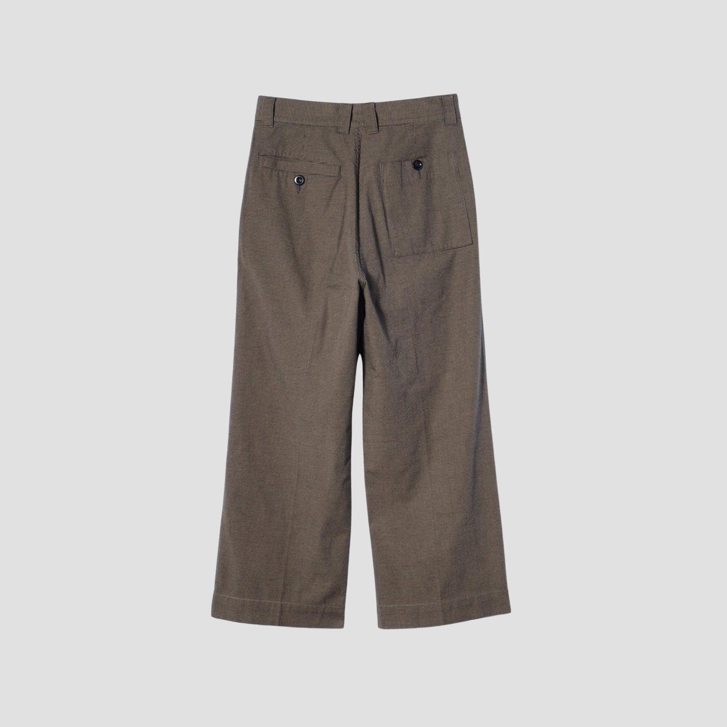 WORKWEAR COTTON LINEN TROUSERS