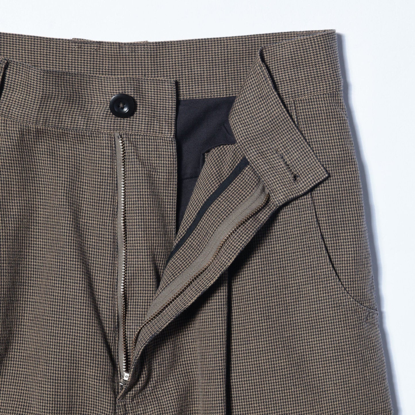 WORKWEAR COTTON LINEN TROUSERS