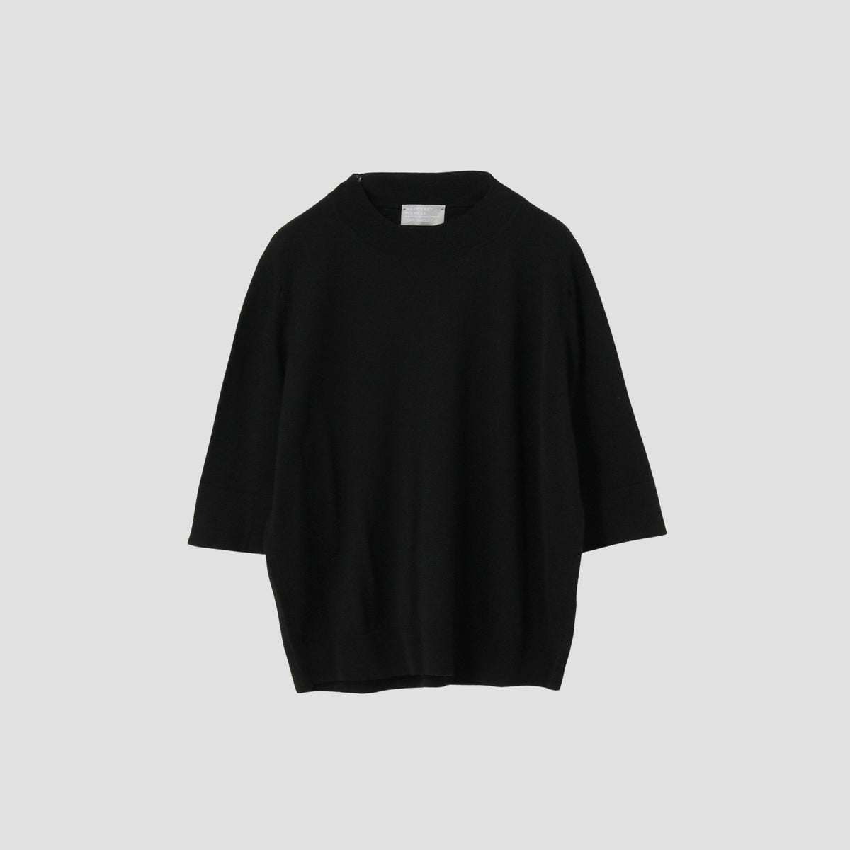 DEEP RIB T SHIRT KNIT