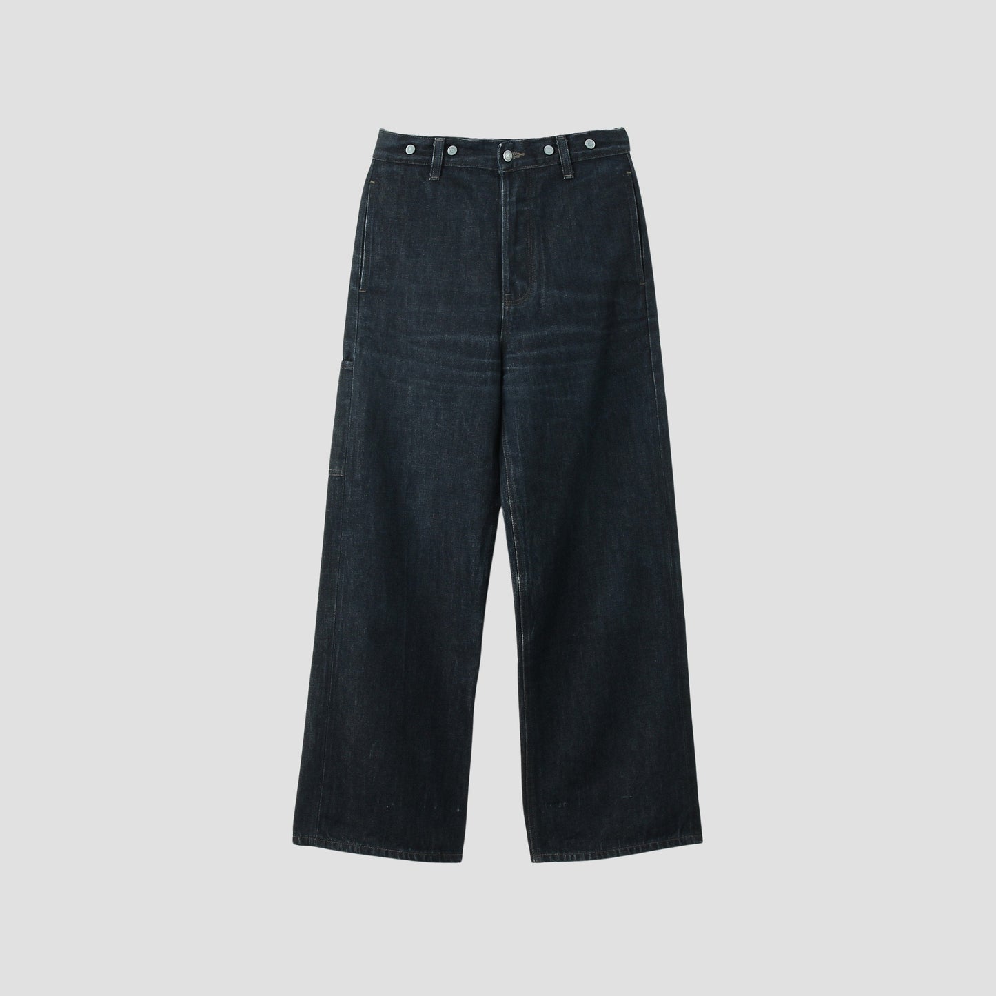 ORGANIC COTTON DENIM TROUSERS