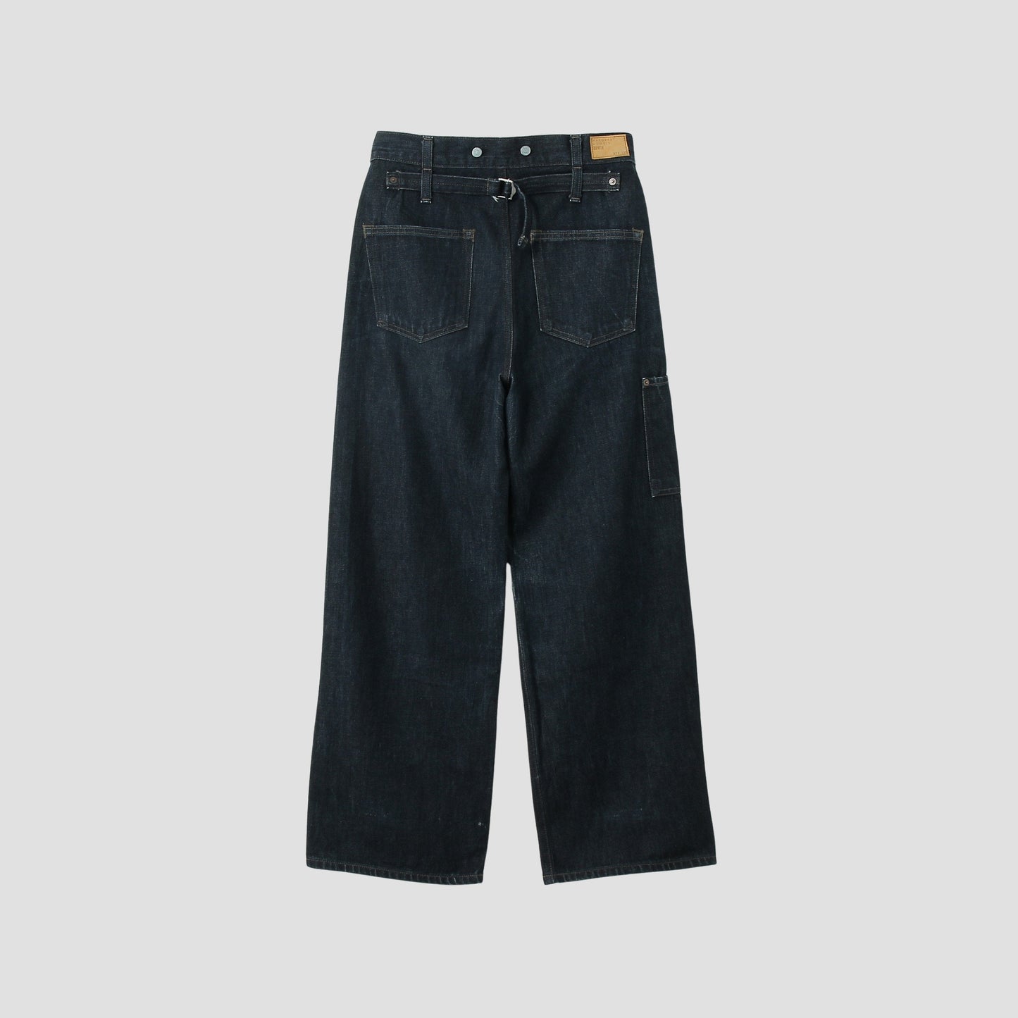 ORGANIC COTTON DENIM TROUSERS