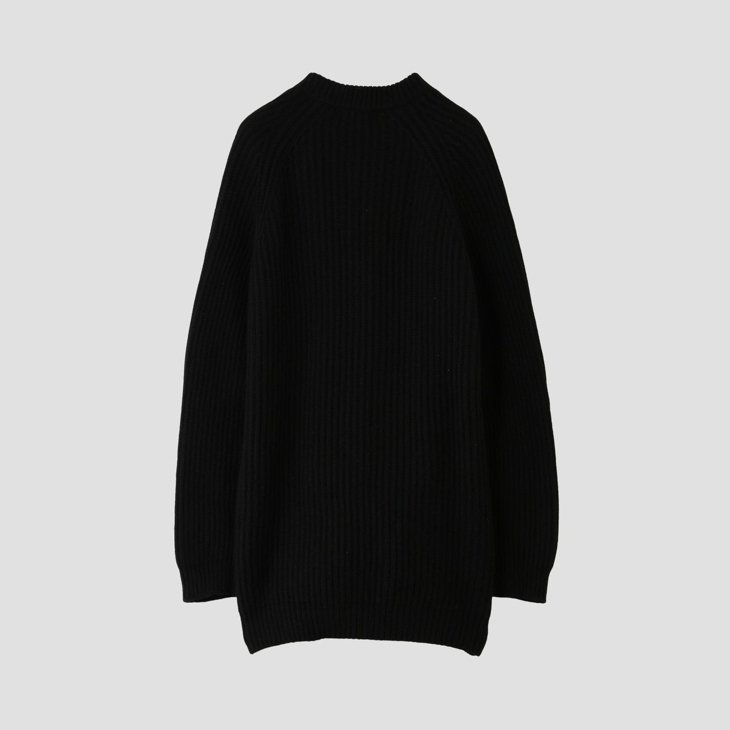 CHUNKY RIB CARDIGAN KNIT