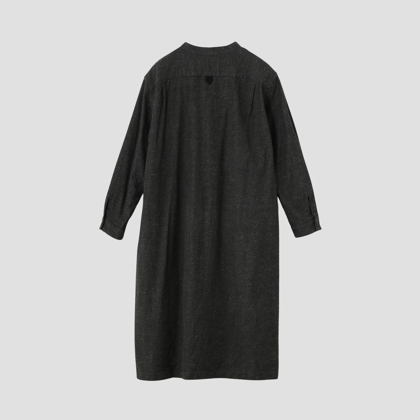 WOOL COTTON TWILL DRESS