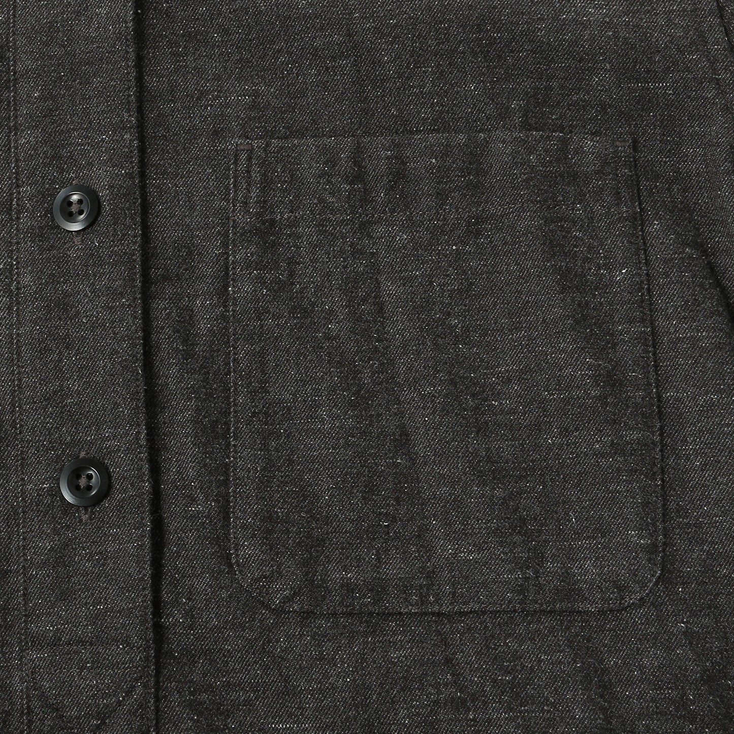 WOOL COTTON TWILL DRESS