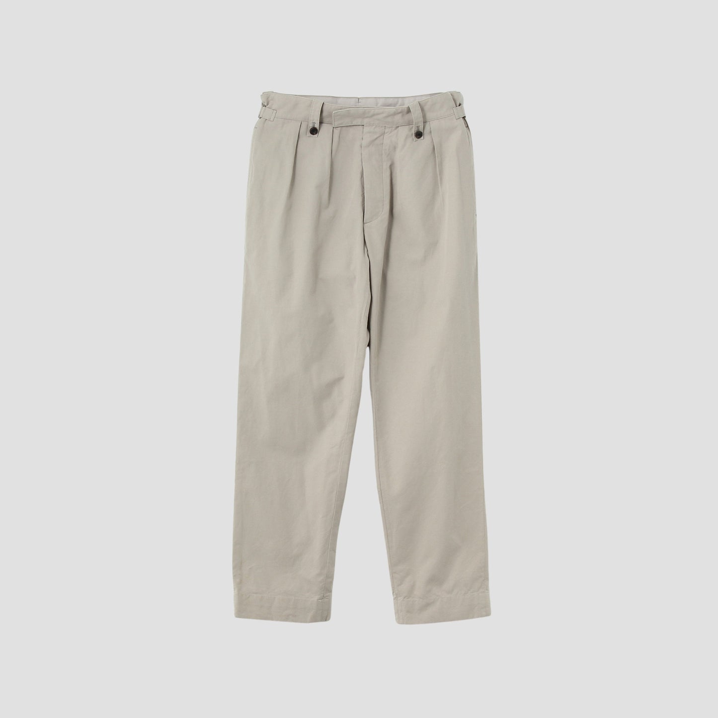 COTTON OXFORD TROUSERS