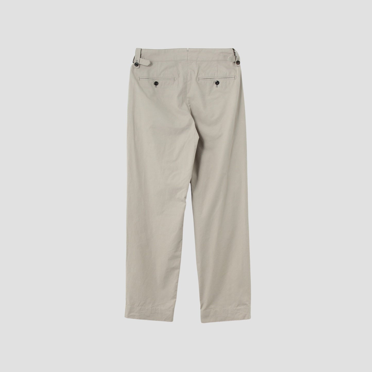 COTTON OXFORD TROUSERS